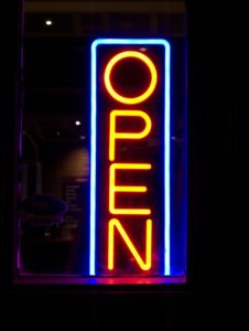 neon signage